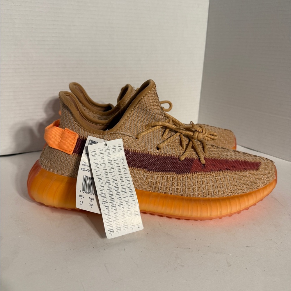 Adidas Yeezy Boost 350 V2 Clay Size Mens 11 Sneakers Shoes EG7490
